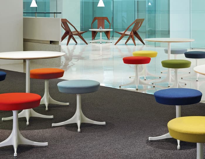 george nelson pedestal stool