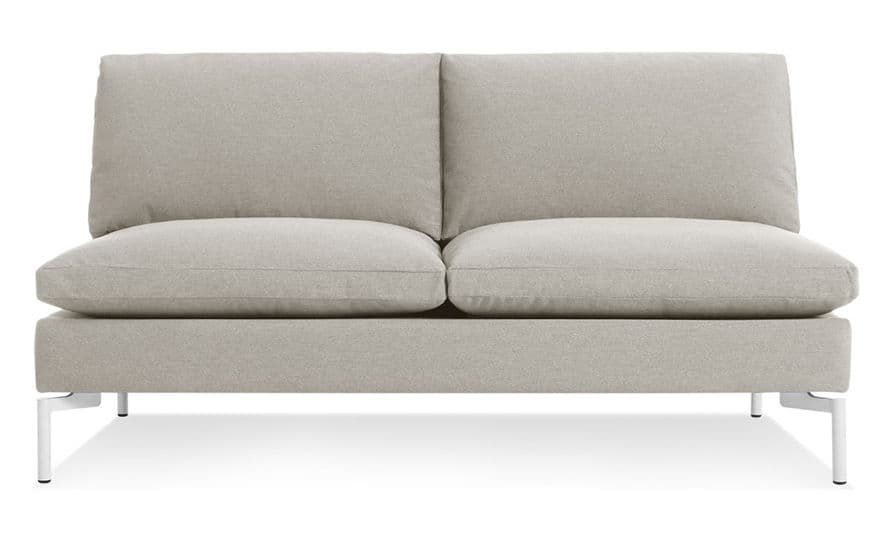 new standard armless sofa