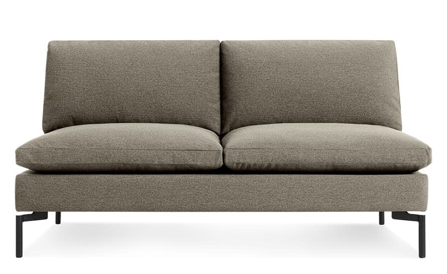 new standard armless sofa