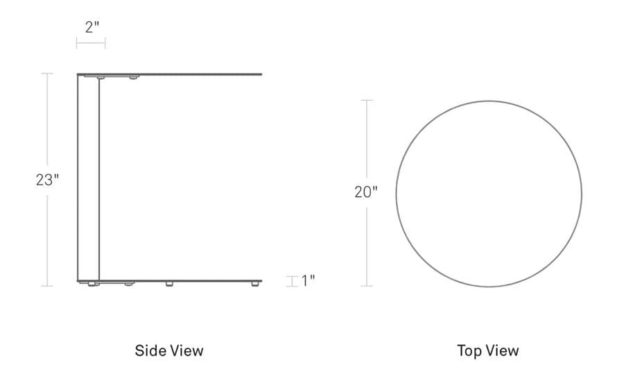 note side table