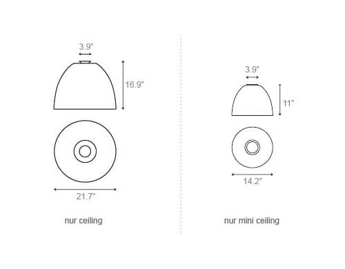 nur ceiling lamp