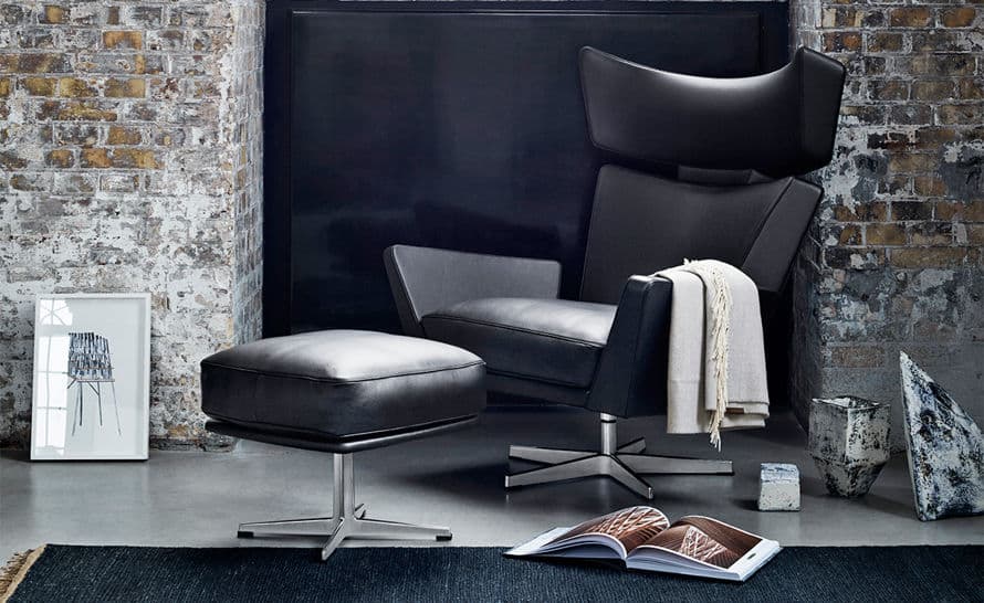 arne jacobsen oksen lounge chair