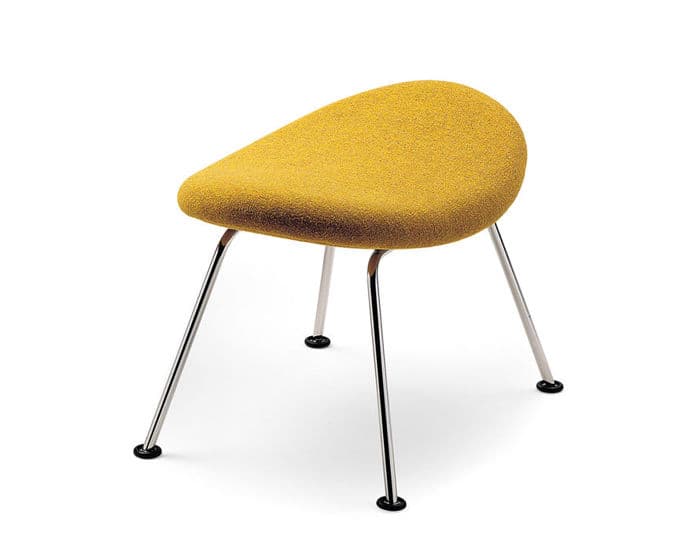 orange slice ottoman