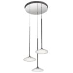 orsa three light chandelier