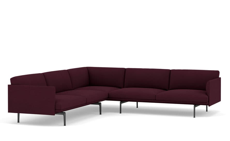 outline corner sofa