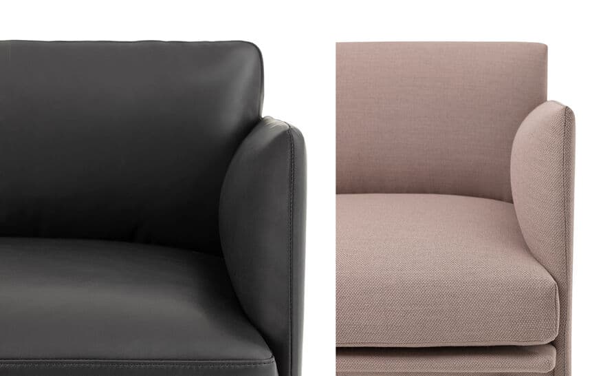 outline corner sofa