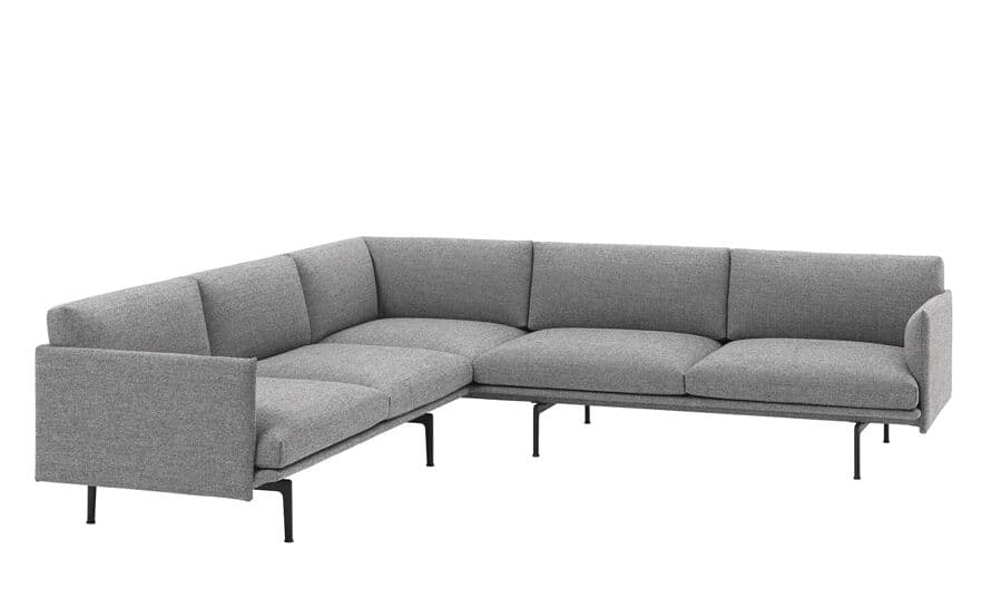 outline corner sofa