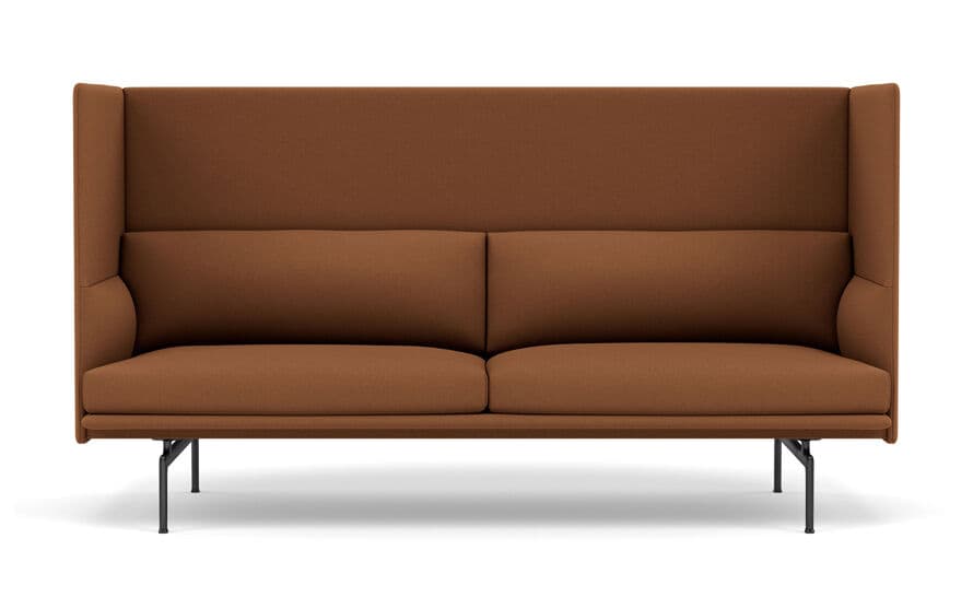 outline highback sofa 3 seater