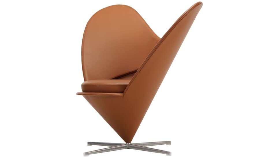 verner panton heart cone chair