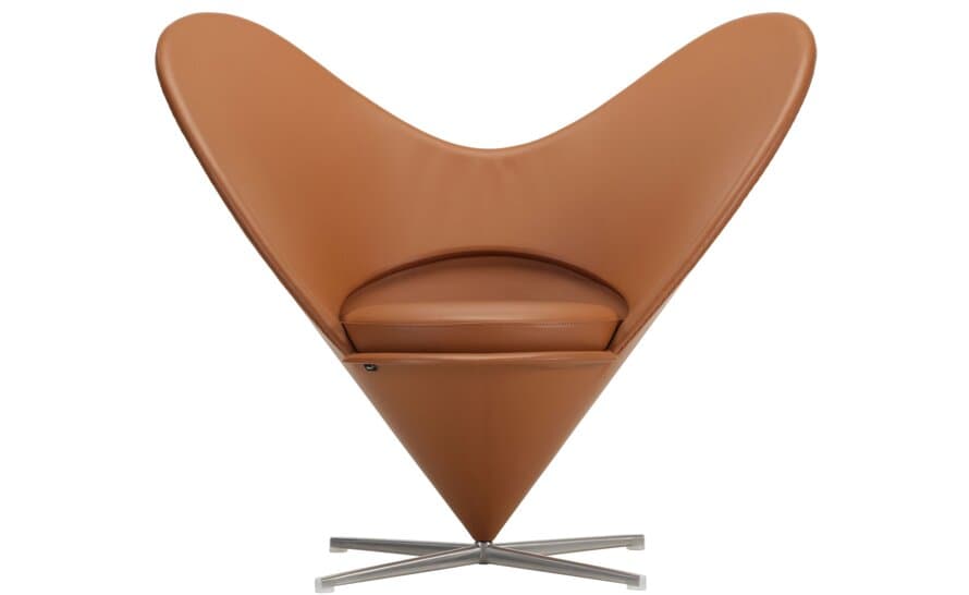 verner panton heart cone chair