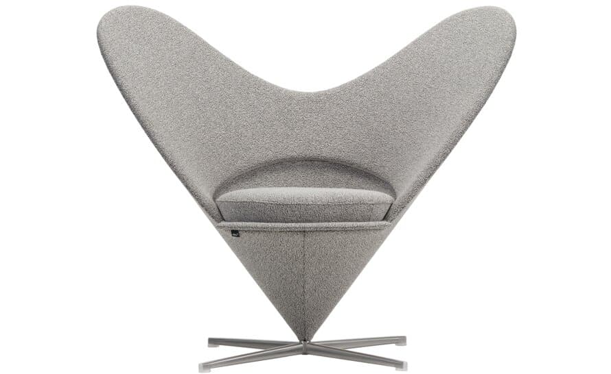 verner panton heart cone chair
