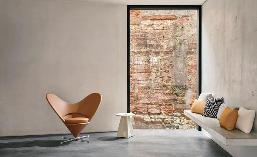 verner panton heart cone chair