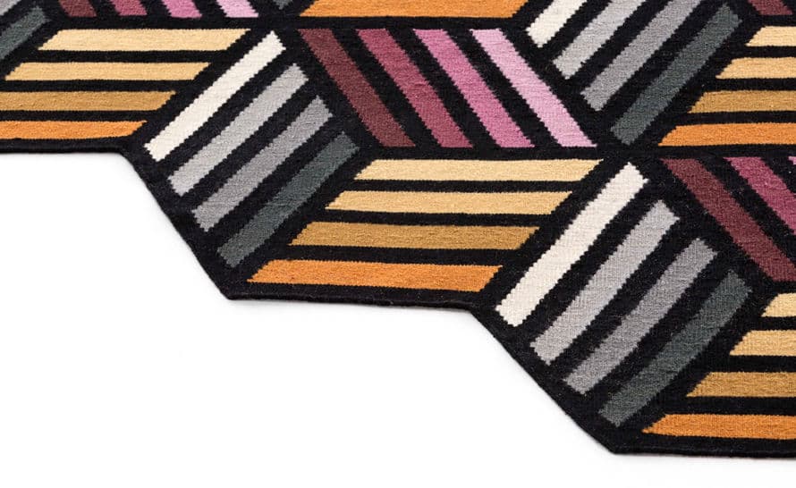 parquet hexagon rug – thumbnail image #6