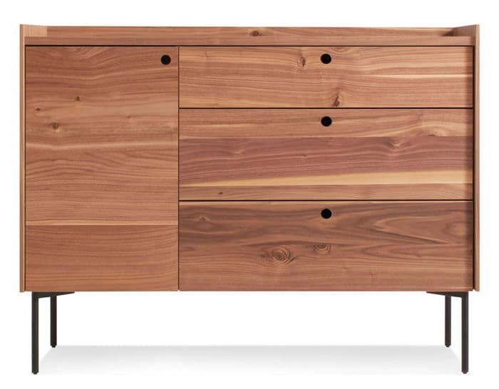 peek 1 door / 3 drawer credenza