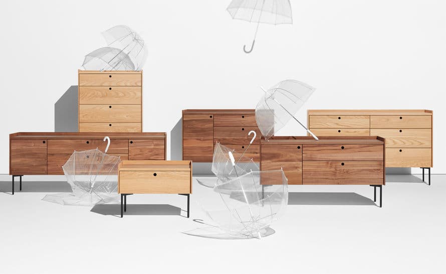 peek 2 door / 2 drawer console