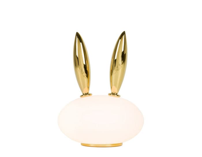 pet light purr rabbit table lamp by marcel wanders for moooi
