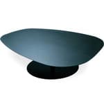 phoenix coffee table with metal base