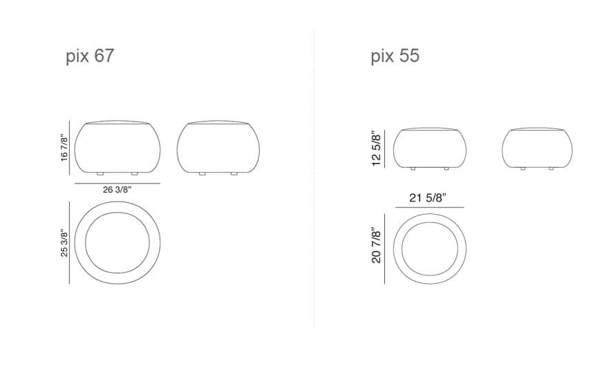 pix one seat ottoman – thumbnail image #17
