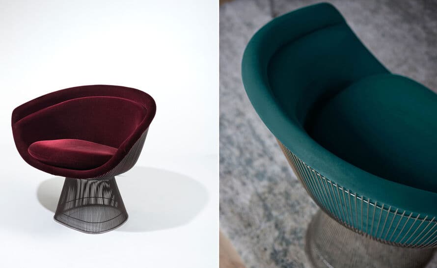 platner lounge chair