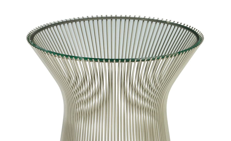 knoll platner nickel side table – thumbnail image #5
