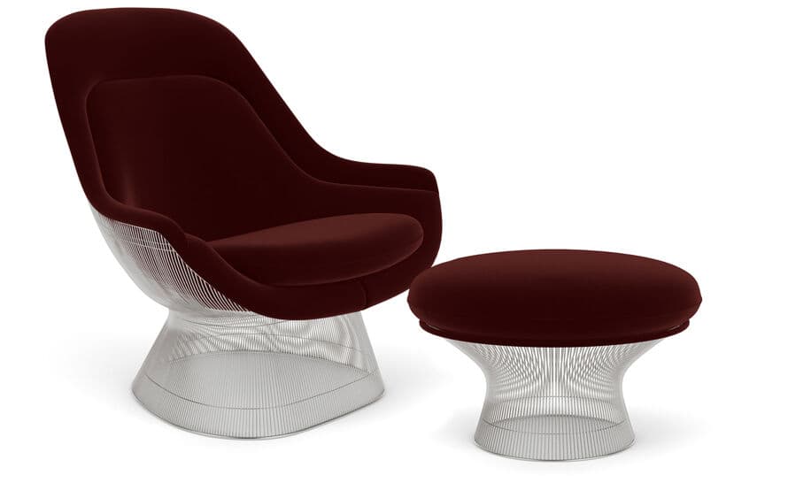 platner ottoman