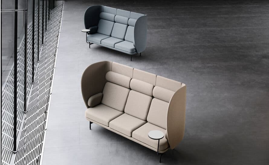 plenum three seat sofa
