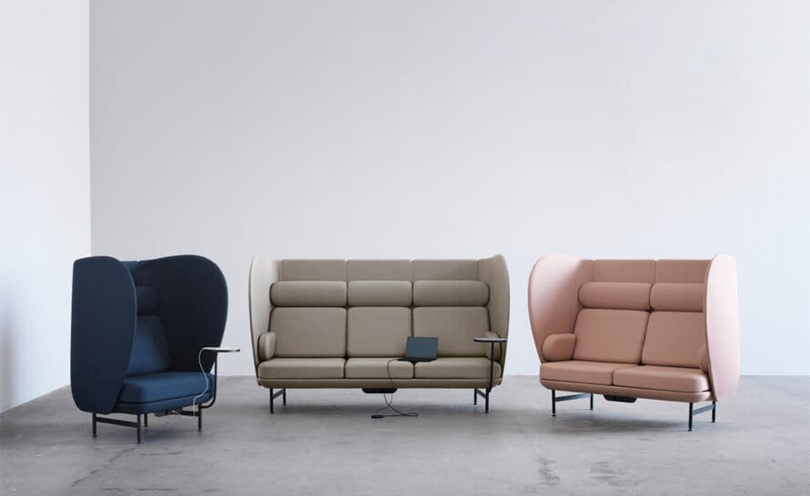 plenum two seat sofa