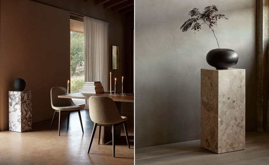 Plinth Pedestal Table