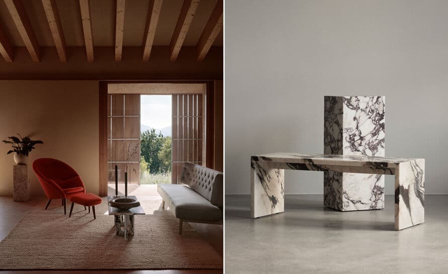 Plinth Pedestal Table
