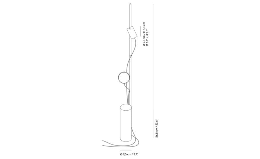 post floor lamp