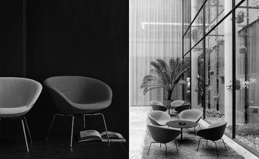 pot lounge chair
