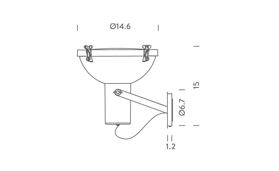 projecteur 365 wall lamp