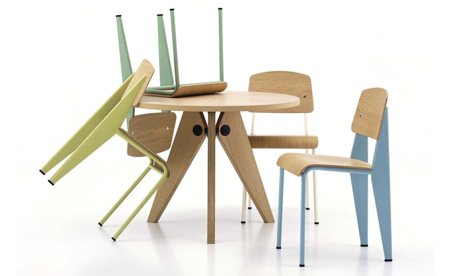 prouv&eacute; gueridon table