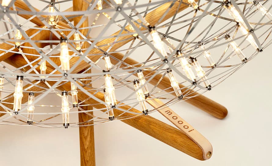 raimond 2 tensegrity floor lamp