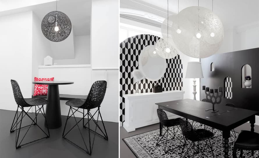 random suspension light