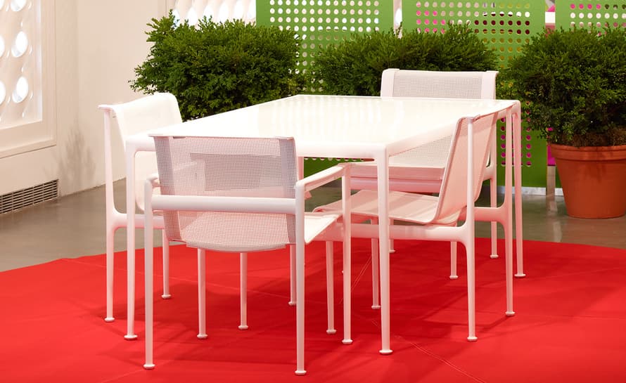 richard schultz 1966 square dining table
