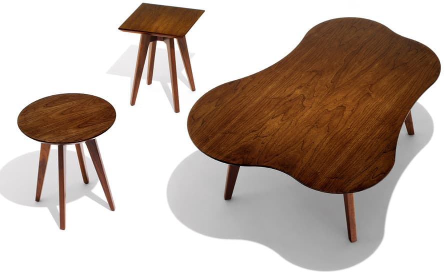risom amoeba coffee table