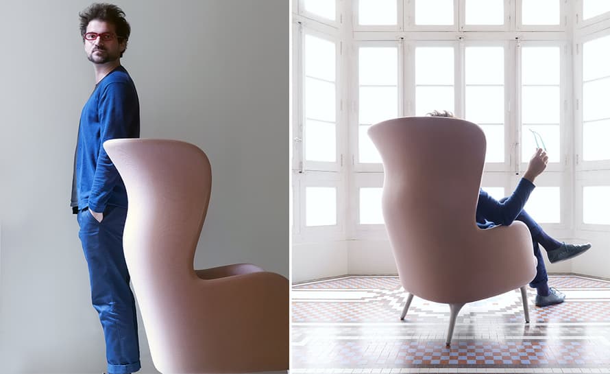 ro lounge chair – thumbnail image #5