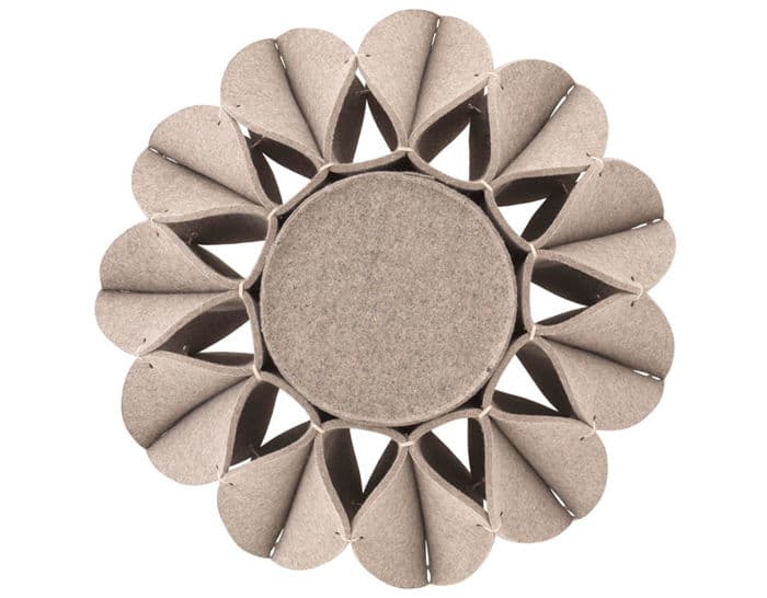 ruff high pouf