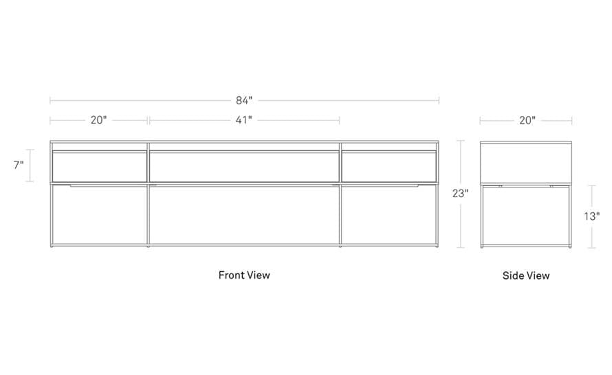 rule long & low dresser