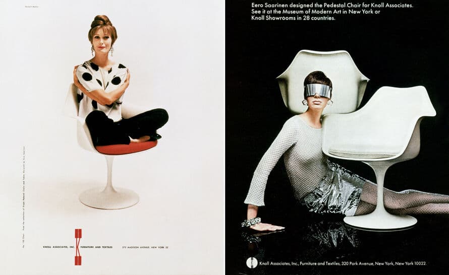 saarinen tulip stool