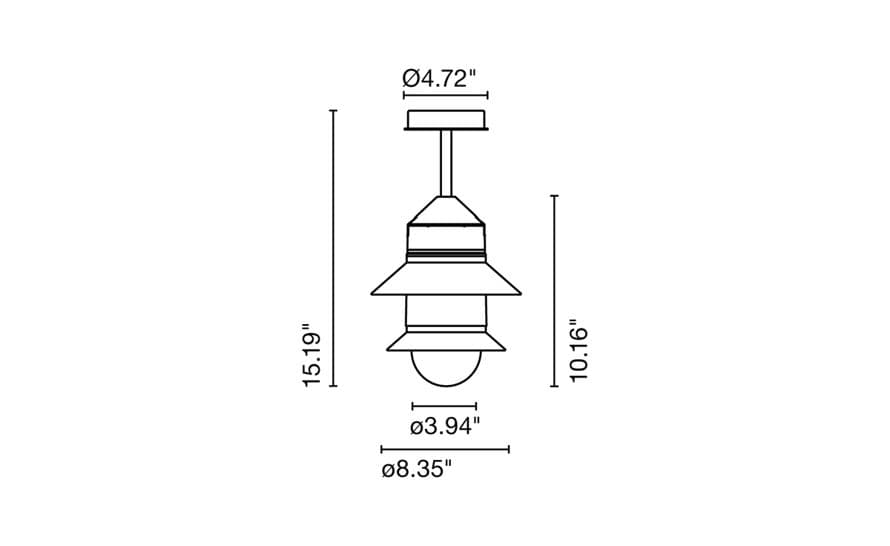 santorini ceiling fixture