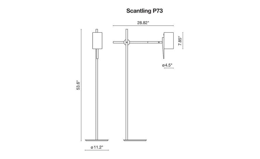 scantling p73 floor lamp
