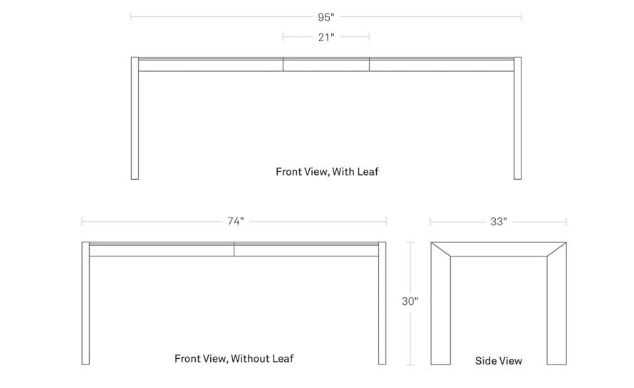second best extension dining table