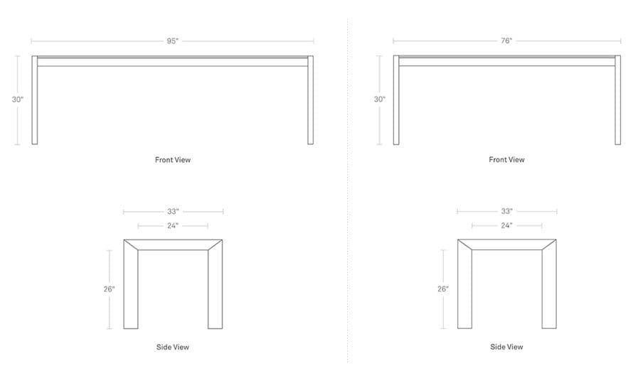 second best dining table