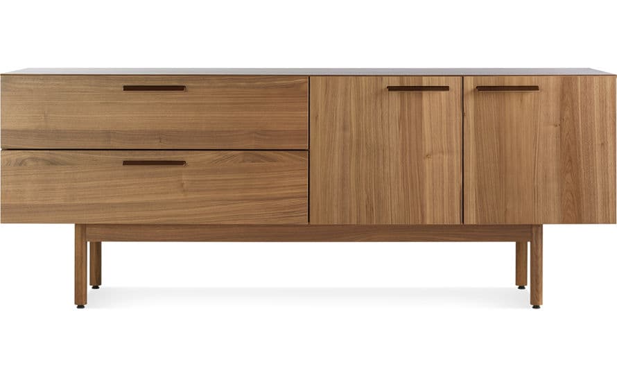 shale 2 drawer / 2 door dresser