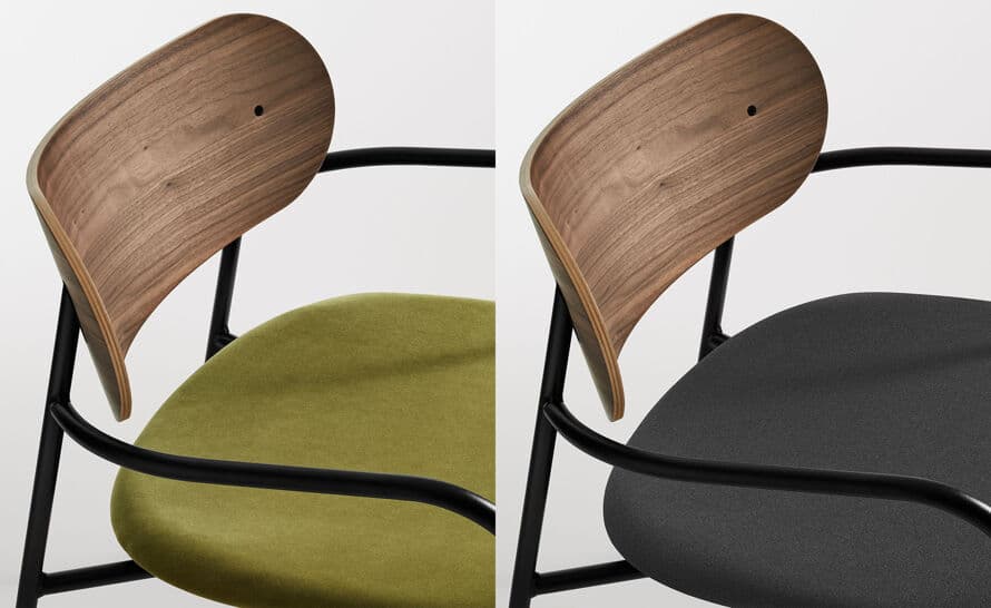 sidebyside lounge chair