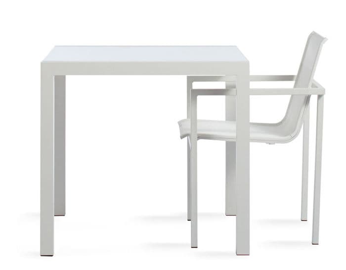 skiff square outdoor table