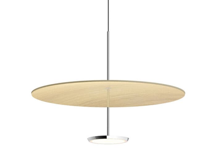 sky dome wood pendant light