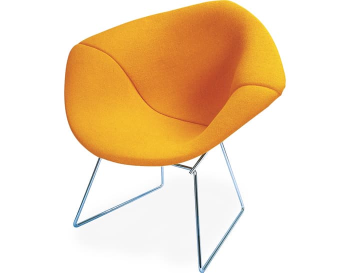 bertoia small diamond chair with full cover – thumbnail image #1